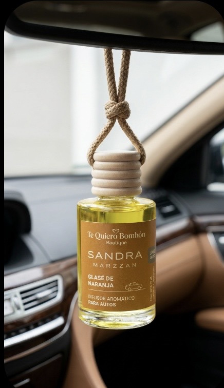 Difusor Aromático  de Auto Glase de Naranja