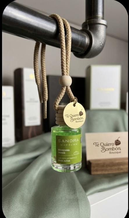 Difusor Aromático  de Auto  Manzana Verde